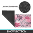 thumbnail image 7 of Kitchen Rugs and Mats Non Skid Washable Spring Flowers Leaf Kitchen Mat and Rug Set,Floor Cushion Absorbent Rug,Rubber Backed Area Rugs for Kitchen Laundry, 7 of 7