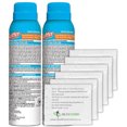 thumbnail image 2 of Cutter Dry Insect Repellent, Aerosol, 4-ounce, 2 pack W/ 4 BONUS Moist Towelettes!, 2 of 5