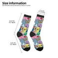 thumbnail image 2 of Rocae Cartoon Marine Animals for Girls Boys Crew Socks,Children's Socks, Kids Socks, Toddler Socks: Daily Wear with Kids School Uniform, 2 of 5