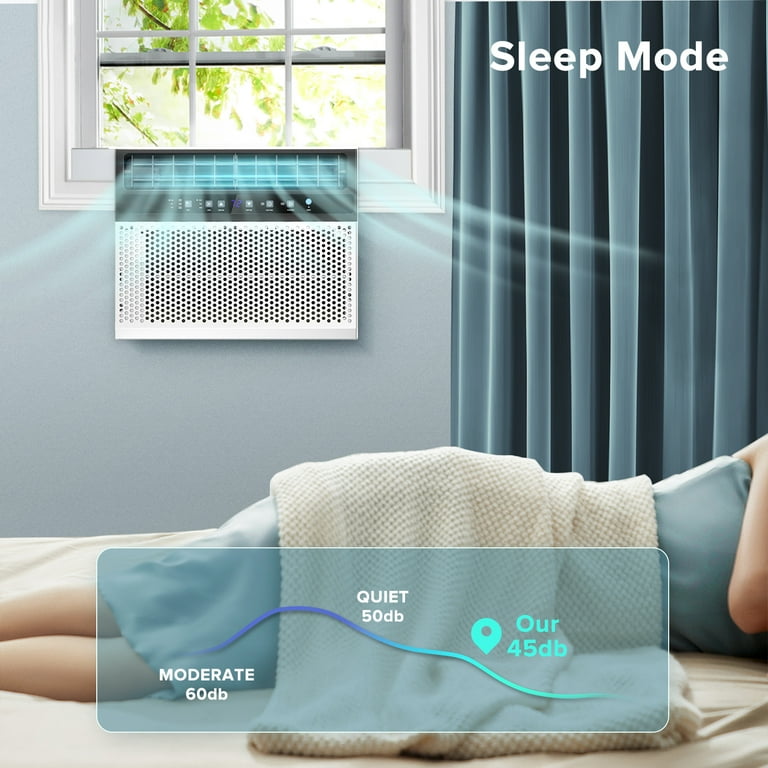 Midea 12,000 BTU Smart Inverter Window AC, Cools Up To 550 Sq. Ft - Sam's Club