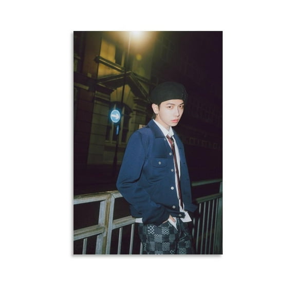 JAEHYUN BOYNEXTDOOR HOW FIRE Ver 2nd EP ALBUM COVER ARTIST IDOLS Poster Painting Canvas Prints Bedroom Large Home Decor Wall Art Picture Canvas Wall