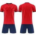 thumbnail image 2 of Hessimy Boys Short Suit Set Boys Summer Sports Set Boy's T-Shirt and Shorts Outfits Set Kids Summer Short Sleeve Top and Short Sets,Jogging Football Tracksuit 11-12 Years, 2 of 4