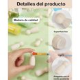 thumbnail image 3 of 40 Piezas De Figuras De Yeso para Pintar, Figuras para Pintar, Mini Personas, Proyectos DIY Y Manualidades, Decoración del Hogar, Madera Natural, 3 of 4