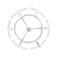 thumbnail image 4 of Aenon 6-Light Chandelier in Brushed Champagne Bronze with Hammered Water Glass, 4 of 7