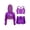 Purple, variant on Doomiva Girls Rave Disco Party Cos tume Sequin Jazz Hip Hop Dancing Outfits 3PCS Tracksuit Modern Dance Workout Black 8
