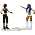 thumbnail image 1 of Figuras de acción Mattel WWE Sasha Banks vs Bayley de 15 cm, paquete de 2, 1 of 6