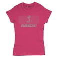 thumbnail image 5 of Shelby Logo Honeycomb Grille T-Shirt Mustang Cobra GT Muscle Car GT500 GT350 Performance Powered by Ford Women's Tee, 5 of 7