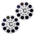 thumbnail image 3 of 2 Pcs Digital Temperature Sticker Adhesive Thermometer Strip for Fish Tank, 3 of 8