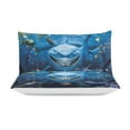 thumbnail image 4 of Finding Nemo 3-Piece Bedding Set Warm And Comfortable Soft Duvet Cover Bed Set with 1 Duvet Cover And 2 Pillowcases for Bedroom, 4 of 8