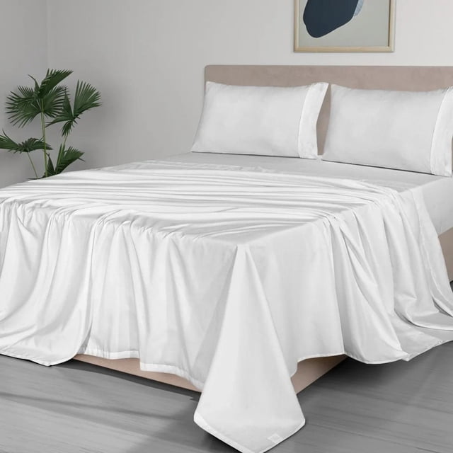 Juego de Sábanas Matrimonial Casa Almaya Almaya con Bolsillo Suaves MOD Coco