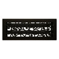 thumbnail image 4 of Imperial RG3356 Wonderland Decorative Floor Register, 4 x 12-Inch, Bronze Age, 4 of 6