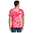 thumbnail image 2 of Port & Company Men's Tie-Dye Cotton Short Sleeve T-Shirt Red 3X-Large, 2 of 4