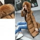 thumbnail image 4 of Abrigos de invierno para mujer Sólido Casual Más grueso Invierno Slim Down Lammy Chaqueta Abrigo Abrigo Odeerbi ODB-3, 4 of 7