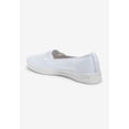 thumbnail image 2 of Comfortview Women's The Dottie Cotton Canvas Slip On Sneaker, 2 of 6