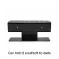 thumbnail image 1 of Fitness Training Darts Wall Mount Darts Game Wall Dart Rack Indoor Pin Dart Rack Wall Mounted Display Rack with Non-slip Feet for Dart Storage, 1 of 9