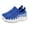1-Blue33, variant on WZEIIOT Girls Breathable Mesh Sneakers Lightweight Casual Slip-On Soft Sole Sports Shoes