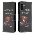 thumbnail image 2 of Feishell for Samsung Galaxy A54 5G (6.4 inch) Case,Fashion Painted Pattern PU Leather Shockproof Magnetic Clasp Flip Cover with Card Slots Kickstand Wallet Phone Case,D-Bear, 2 of 8