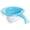 Blue, variant on Magnetic Corner Sink Strainer Basket, Triangle Kitchen Sink Food Waste Catcher, Kitchen Drain Basket(Yellow)