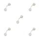 thumbnail image 3 of Vestido broche Pin Qarigey estilo Simple adorno perla Tipo 5, 3 of 4