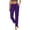 Purple, variant on Yoga Leggings for Women High Waist Sports Loose Casual Drawstring Long Pants Trousers with Pocket