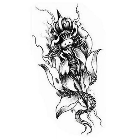 2 Piece Temporary Creative Individual Fake Body Tattoos Stickers