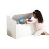 KidKraft KidKraft Limited Edition Wooden Toy Box and Bench with Handles and Safety Hinges - White