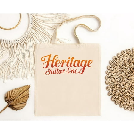 vintage Heritage Guitars Essential Logo Tote Bag Funny Logo TEE Tote Bag S to -TH22709