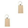 thumbnail image 3 of relayinert 1/2/3/5 Wood Key Chain Craft Blank Keyring Gift Personalized Pendant Hanging Outdoor Holder Handicraft Organizer Accessory Type 2 2PCS, 3 of 6