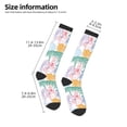thumbnail image 5 of Balery Zebra Colourful Fun Novelty Socks Men'S Women'S Crew Socks Funny Crazy Novelty Socks Quirky And Cool Socks, 5 of 9