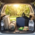 thumbnail image 5 of Insulated Cooler Lunch Tote Large Thermal Bag with Bottle Holders for Office Picnic Camping Outdoor Travel, 5 of 7