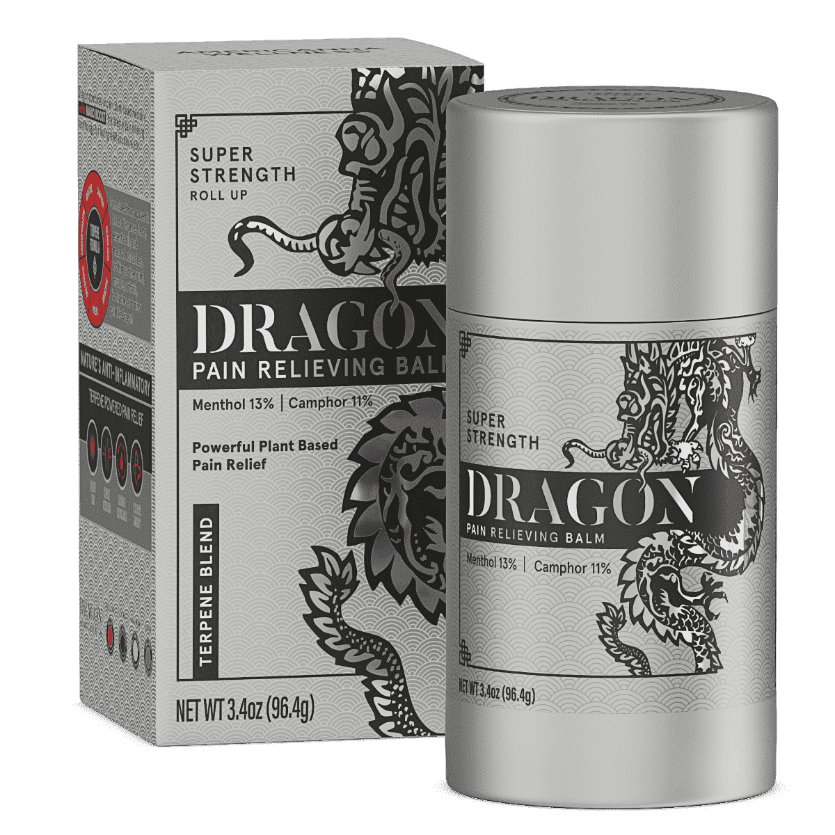 Dragon Pain Relief Super Strength Balm for Muscles and Joints, 3.4oz