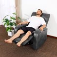 thumbnail image 3 of MCombo Zero Wall Hugger Power Recliner Chair for Small Space, Living Room, RV, Dark Grey, 3 of 10