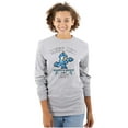 thumbnail image 3 of Retro Mega Man Running and Gunning Unisex Plus Size Long Sleeve Shirt Brisco Brands 2X, 3 of 5