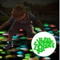 thumbnail image 3 of Tunhigl 300-Pack Glow Stones - Multicolor Luminous Pebbles for Garden, Aquarium, Pool, Walkway, DIY Decor, Solar-Charged Yard Rock, Non-Toxic Resin Decorations Green, 3 of 4