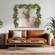 thumbnail image 5 of Guirnalda de hiedra artificial | Enredaderas colgantes falsas con rosas realistas y gypsophila | Hojas de seda realistas | Ratán decorativo verde para el hogar, bodas, decoración de paredes y mesas, 5 of 5