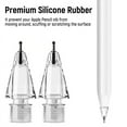 thumbnail image 3 of 4B/2B Replacement Pencil Tips for Apple Pencil 1st 2nd Generation Spare Tablet Pen Nibs Fine Point Wear-Resistant Pen Tip A-White 2B 2PCS, 3 of 6