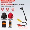 thumbnail image 2 of Adaptador elevador de batería Heated Jacket Cable, 2 of 8