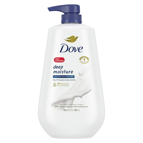 gel de baño dove deep moisture para piel seca 650 ml