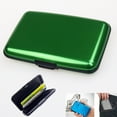 thumbnail image 3 of justharion Business Id Credit Card Holder Wallet Pocket Case Anti Rfid, 3 of 4