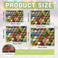 thumbnail image 2 of Block Game Rug Teen Boys Carpet with Pixel Game Element Decoration Mat, Cube Block Game Rugs for Boy's Bedroom Bathroom Living Room Playroom, Non-Slip Children Gaming Area Rugs (60" x 40"), 2 of 5