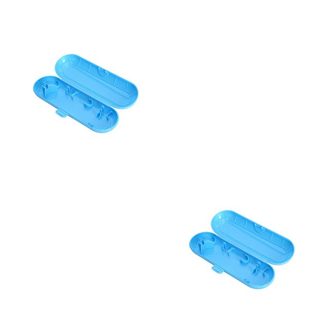 Guardoinrt Electric Toothbrush Case Travel Holder Dust-proof Protector Household Blue 2Set