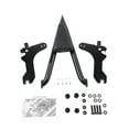thumbnail image 2 of NS 1 Pc 23.8" Synthetic leather Steel Passenger Backrest Sissy Bars 52300442 Black For Heritage Classic FLHC 2018-2021, 2 of 10