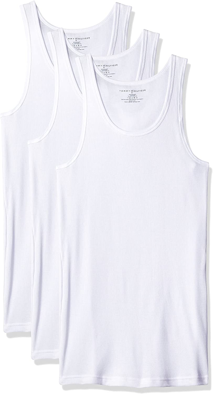 Tommy Hilfiger Men's Undershirts 3 Pack 
