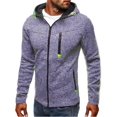 thumbnail image 3 of ORUYROP Sweat à Capuche Zippé pour Hommes, Mode Automne/hiver 2023, Veste Décontractée à Manches Longues, 3 of 3