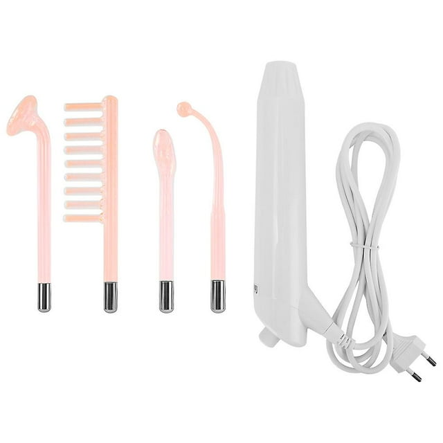 JFBUJC High Frequency Facial Machine -Portable Handheld Neon High Frequency Face Wand -Light Therapy Facial Skin Tightening Machine Device with 4 Different Tubes