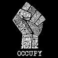 thumbnail image 2 of LA Pop Art Boy's Word Art T-shirt - OCCUPY WALL STREET - FIGHT THE POWER, 2 of 2