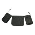 thumbnail image 2 of Riñonera con múltiples bolsillos, bolsa con hebilla ajustable, delantal de cintura de trabajo a la moda para Negro Cola Delantal con bolsillo para cinturón al aire libre, 2 of 7