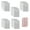 18x24cm vertical sty, variant on 50 Pcs/Set Clear Stamp and Die Storage Bag Plastic Envelopes Scrapbooking Storage Die Cuts Pockets for Card Making