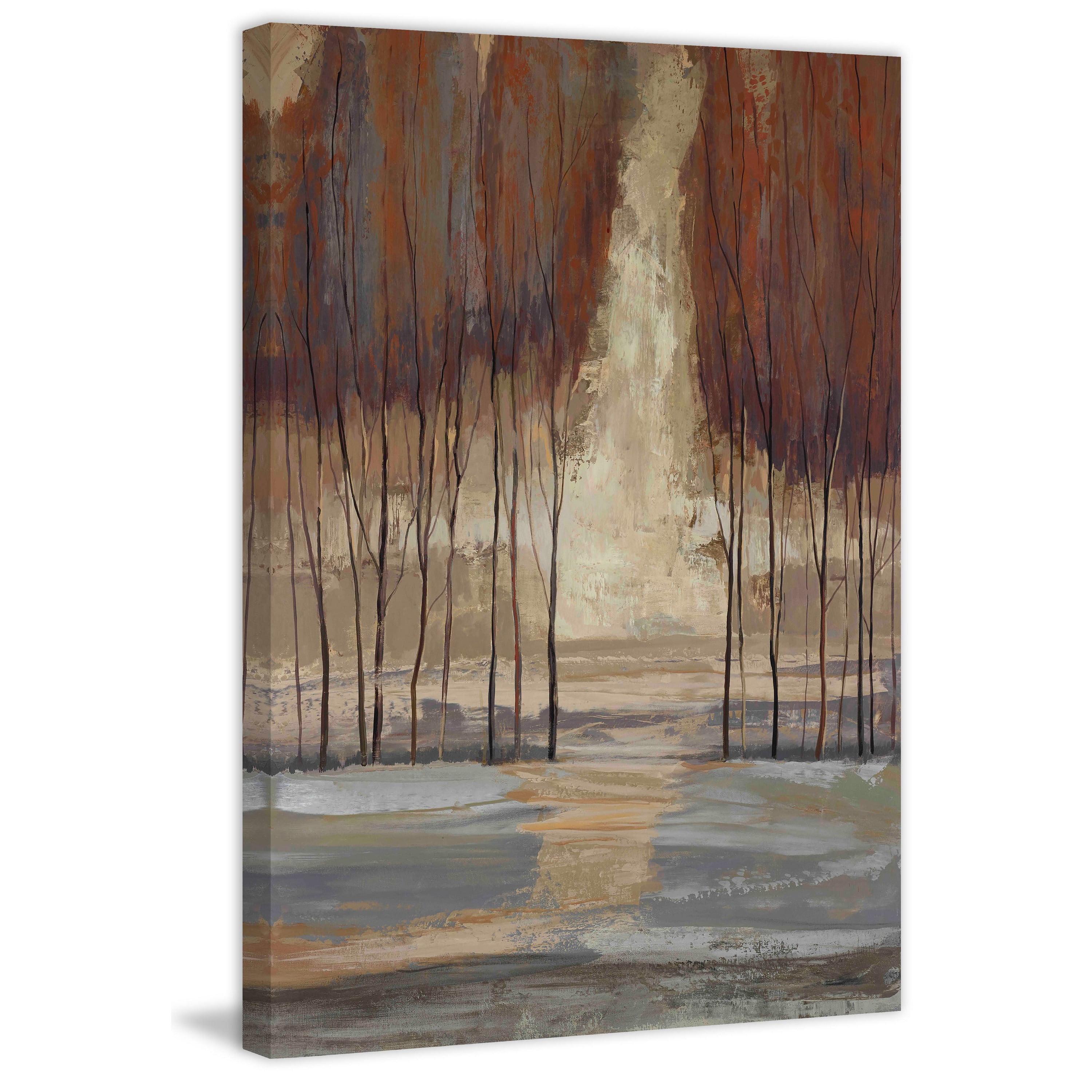 "Wild Wood I" Painting Print on Wrapped Canvas
