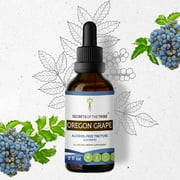 Secrets Of The Tribe Oregon Grape Tincture Dietary Supplement, Natural Herbal Extract for Digestive Support, Oregon Grape (Mahonia aquifolium) Dried Root, Alcohol-Free Extract, Drops 2 oz
